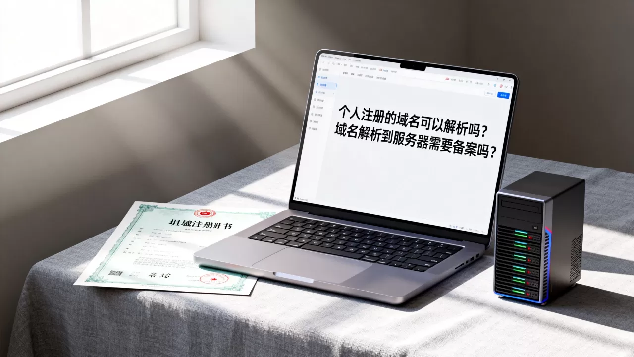 个人注册的域名可以解析吗?域名解析到服务器需要备案吗 个人注册的域名可以解析吗?域名解析到服务器需要备案吗