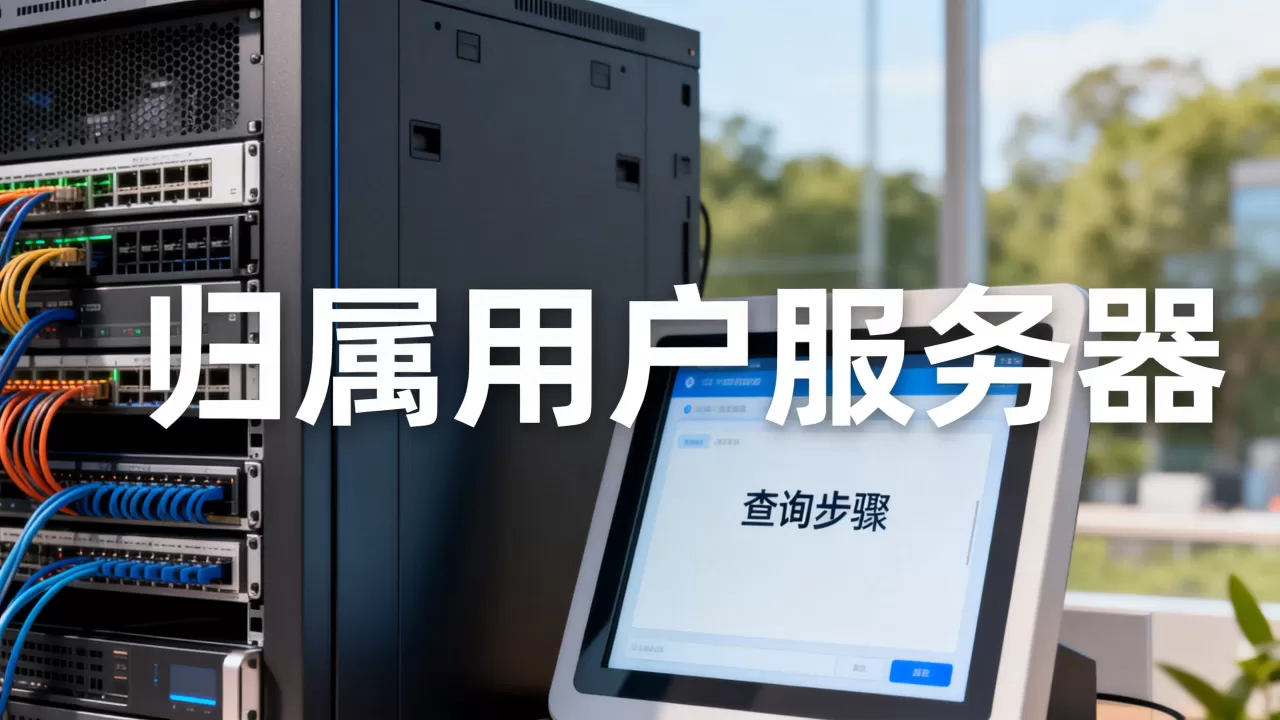 归属用户服务器是什么？归属用户服务器如何查询