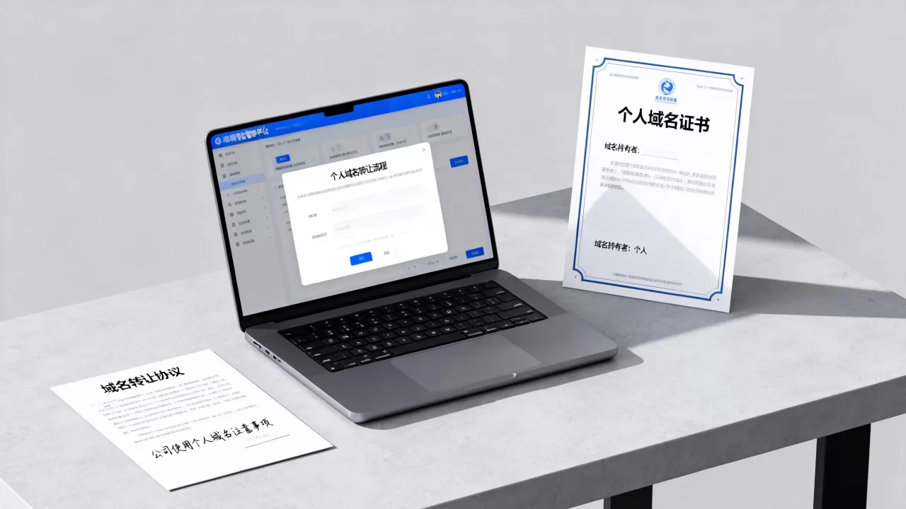 个人注册的域名公司能用吗？个人域名如何转让给公司