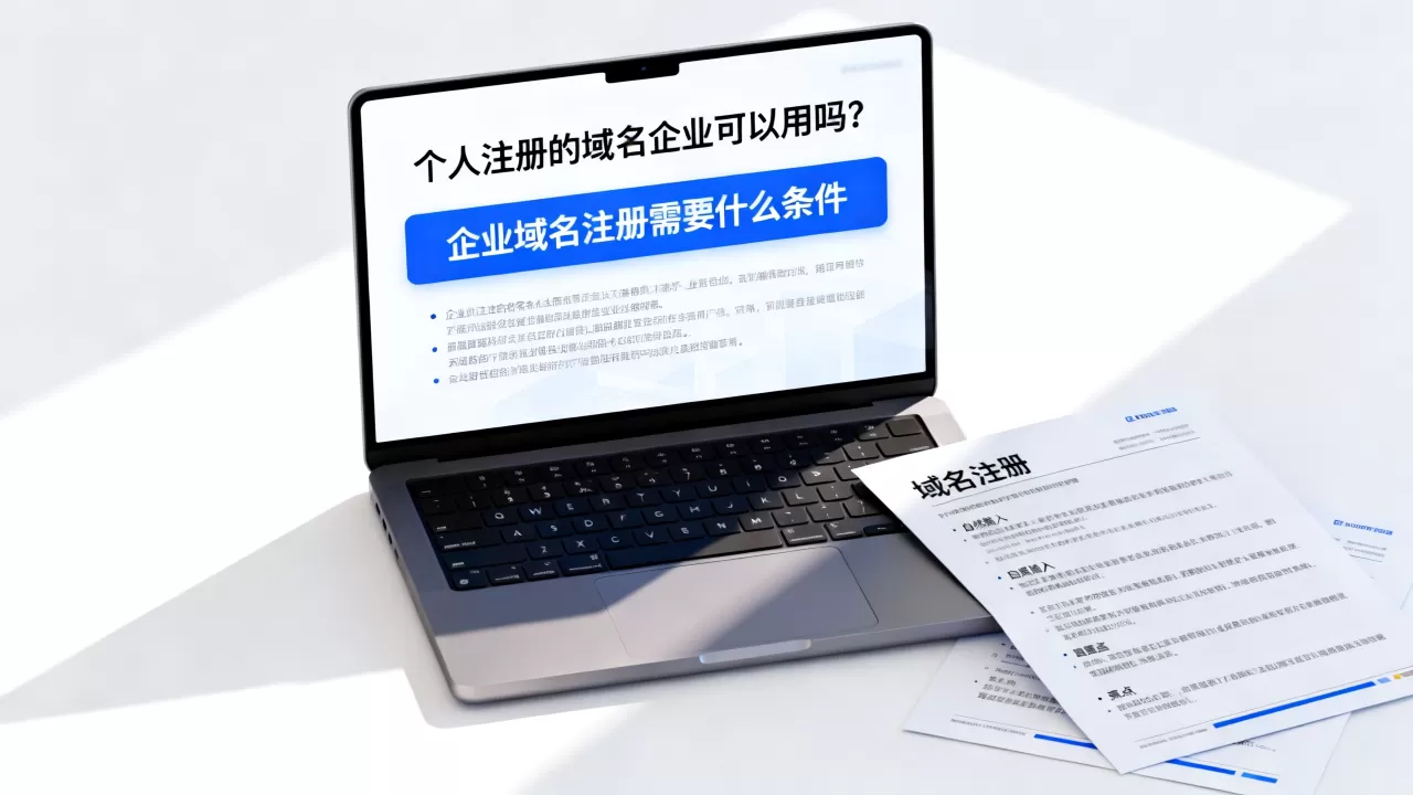 个人注册的域名企业可以用吗?企业域名注册需要什么条件 个人注册的域名企业可以用吗?企业域名注册需要什么条件