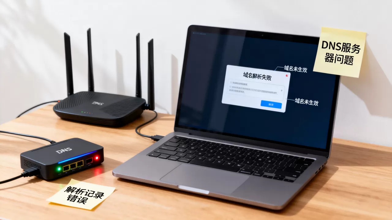 域名解析一直失败怎么办?域名解析不生效的常见原因 域名解析一直失败怎么办?域名解析不生效的常见原因