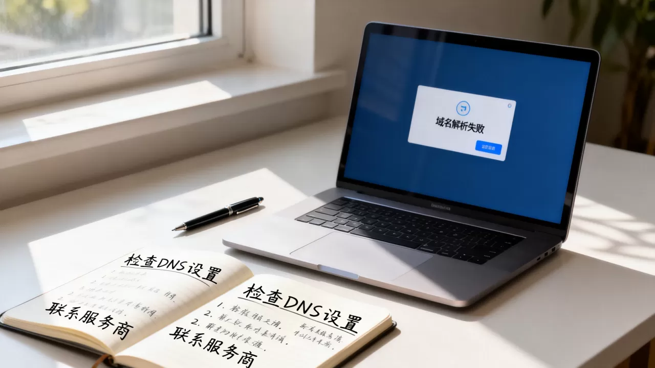 归去来域名解析失败怎么办？域名解析不生效怎么解决