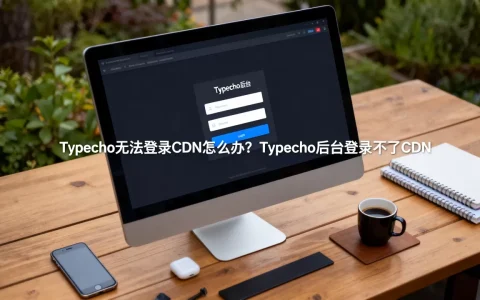 Typecho无法登录CDN怎么办？Typecho后台登录不了CDN