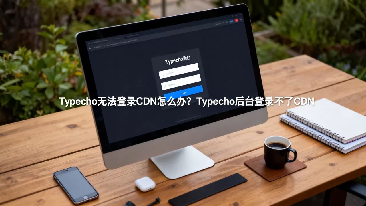 Typecho无法登录CDN怎么办？Typecho后台登录不了CDN
