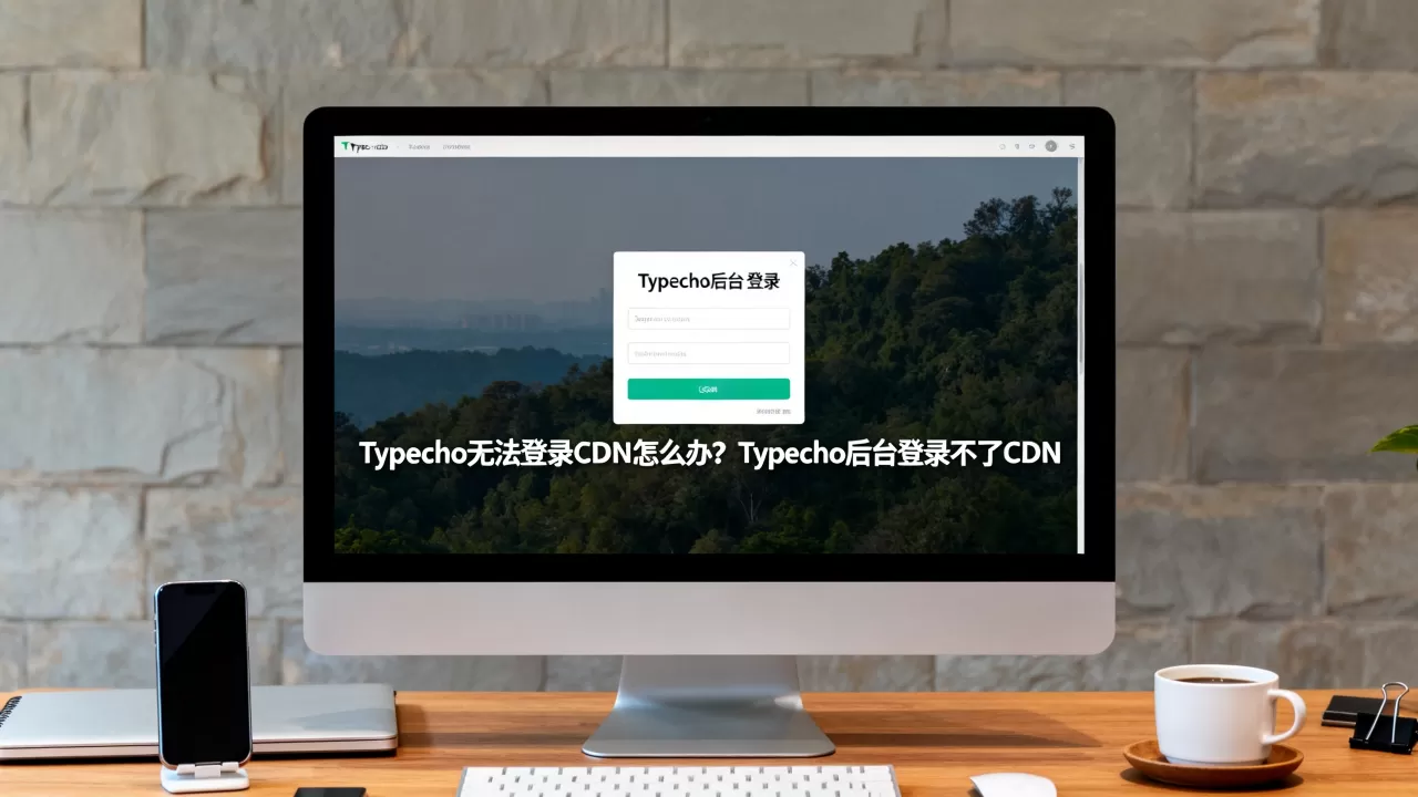 Typecho无法登录CDN怎么办？Typecho后台登录不了CDN