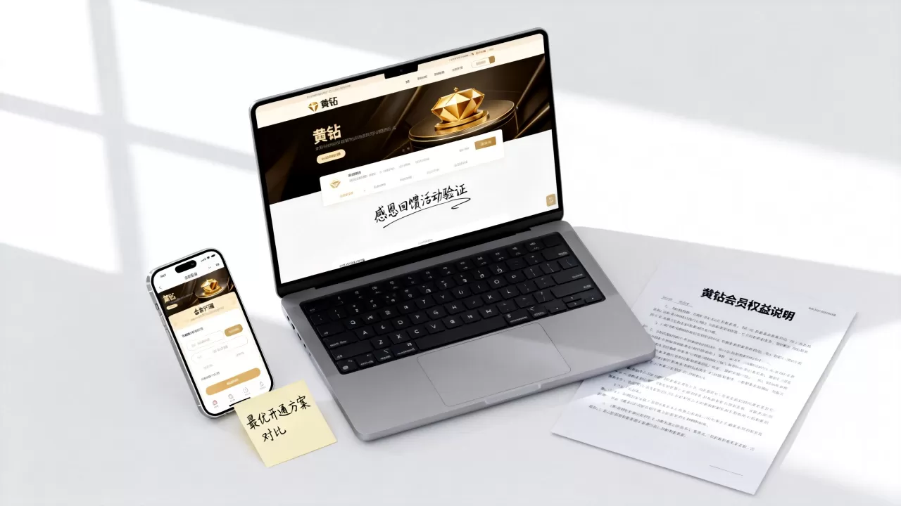 黄钻网站感恩回馈是真的吗？黄钻会员怎么开通最划算