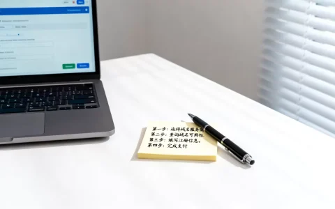 个人注册域名网站怎么做？域名注册流程及注意事项