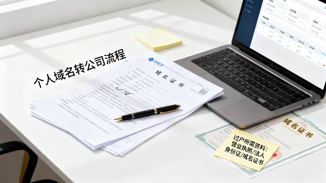 个人域名如何转为公司?域名过户需要哪些资料 个人域名如何转为公司?域名过户需要哪些资料