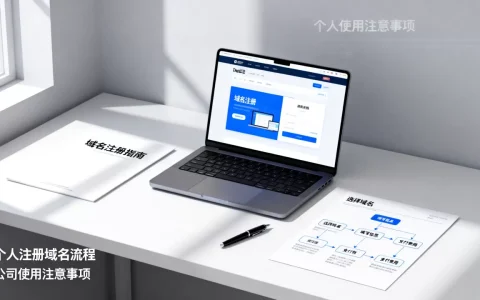 个人注册域名公司可以用吗？个人怎么注册域名