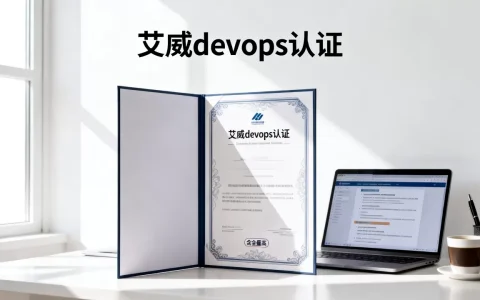 恭喜艾威devops，艾威devops认证含金量高吗