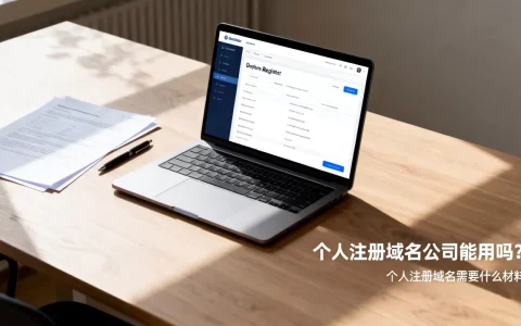 个人注册域名公司能用吗？个人注册域名需要什么材料