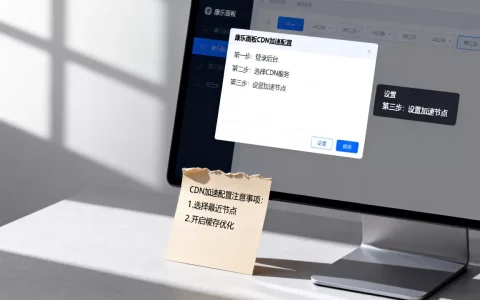 康乐面板如何设置CDN？CDN加速配置教程