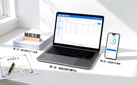 个人注册域名代理怎么操作？域名注册代理流程详解