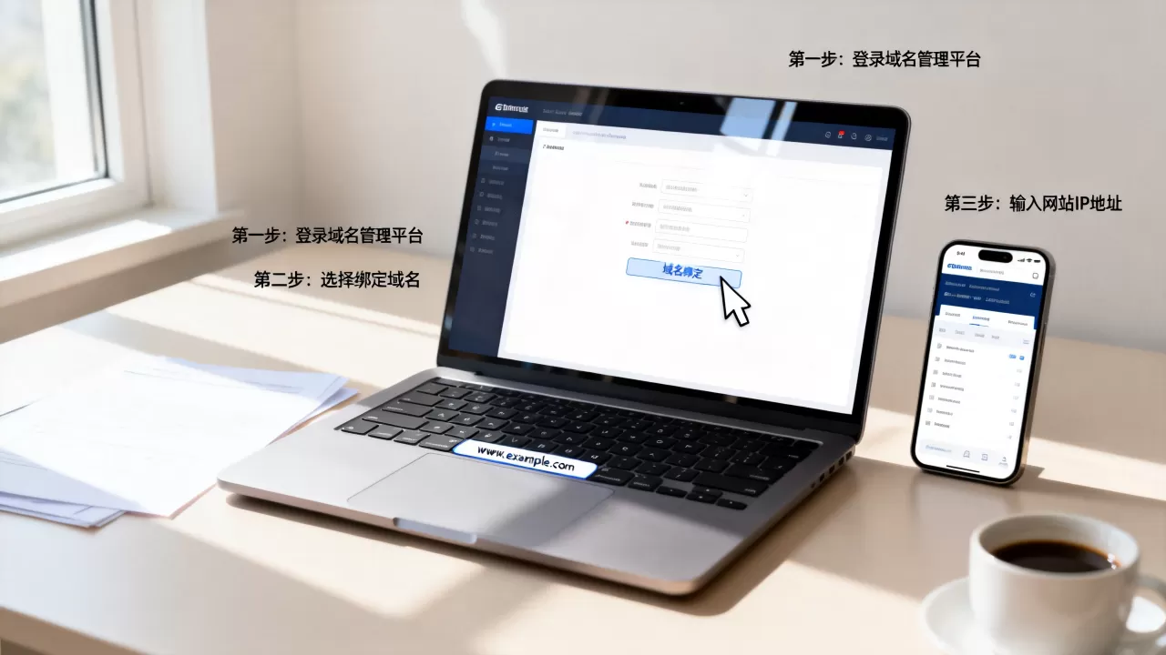 个人注册域名如何绑定网站？域名绑定网站教程