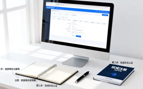 个人注册域名怎么操作？域名注册流程及注意事项