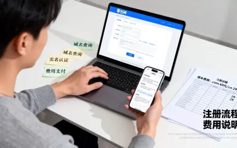 个人如何在聚名注册域名？域名注册流程及费用详解