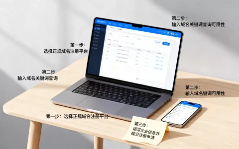 个人注册企业域名怎么操作？个人申请公司域名流程