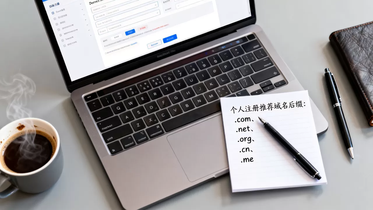 个人注册什么域名后缀好？个人注册域名后缀推荐