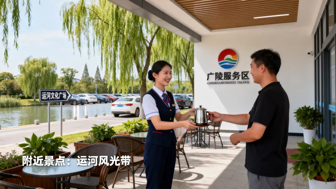 广陵服务区传来暖心消息是怎么回事?广陵服务区附近有什么好玩的 广陵服务区传来暖心消息是怎么回事?广陵服务区附近有什么好玩的