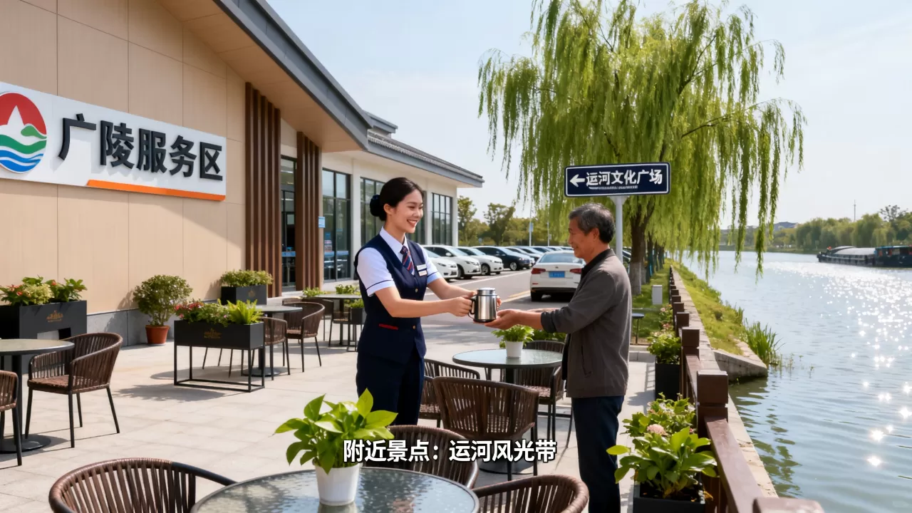 广陵服务区传来暖心消息是怎么回事?广陵服务区附近有什么好玩的 广陵服务区传来暖心消息是怎么回事?广陵服务区附近有什么好玩的