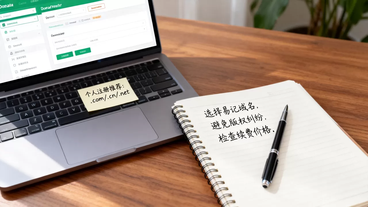 个人注册什么域名最好?注册域名有什么注意事项 个人注册什么域名最好?注册域名有什么注意事项