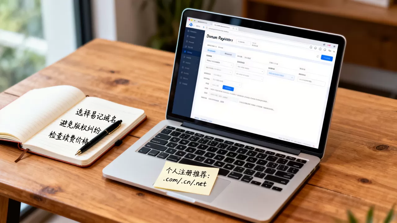 个人注册什么域名最好?注册域名有什么注意事项 个人注册什么域名最好?注册域名有什么注意事项