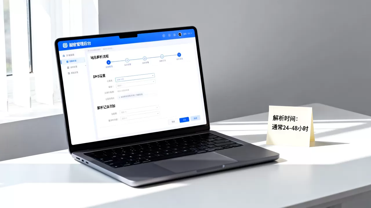 个人注册域名成功后该怎么做？域名注册后多久能解析
