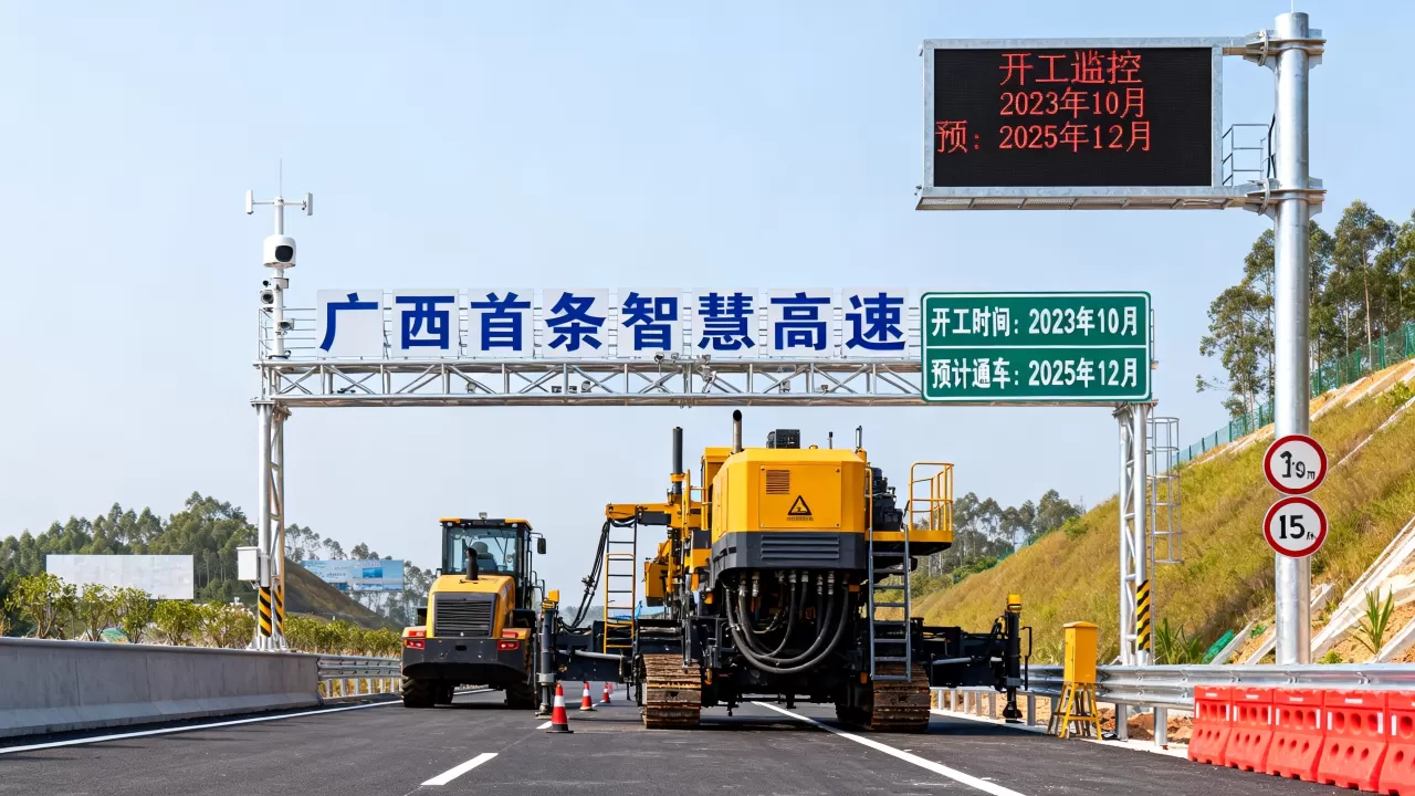 广西首条智慧高速开工了吗?广西智慧高速什么时候通车 广西首条智慧高速开工了吗?广西智慧高速什么时候通车