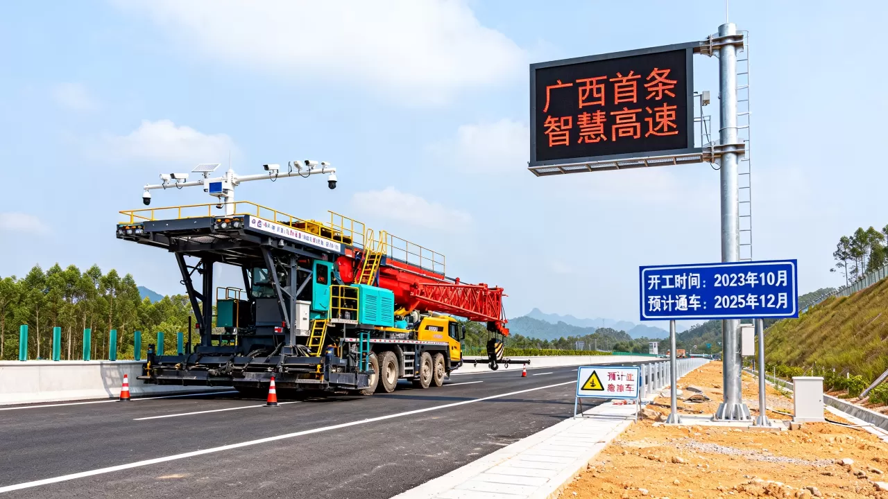 广西首条智慧高速开工了吗?广西智慧高速什么时候通车 广西首条智慧高速开工了吗?广西智慧高速什么时候通车