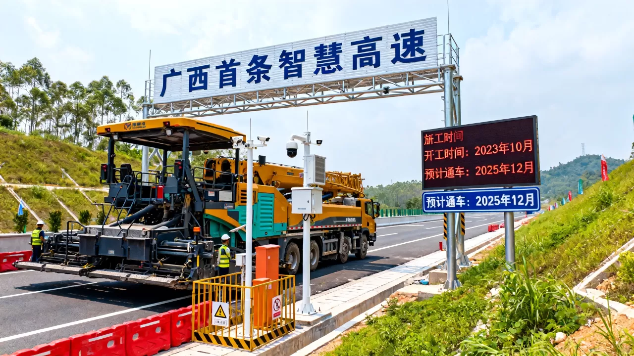 广西首条智慧高速开工了吗?广西智慧高速什么时候通车 广西首条智慧高速开工了吗?广西智慧高速什么时候通车