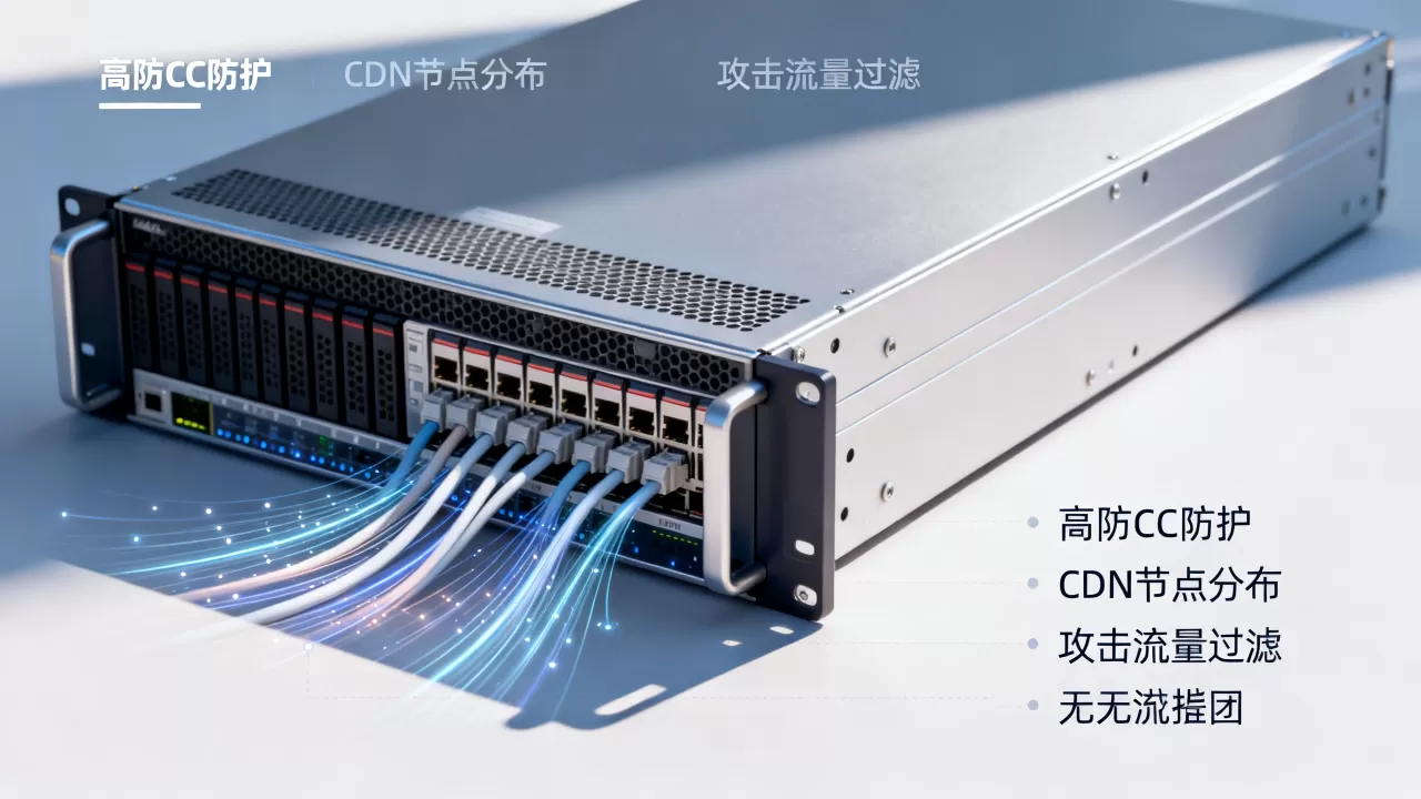 高防CC CDN如何防护？高防CDN防攻击原理