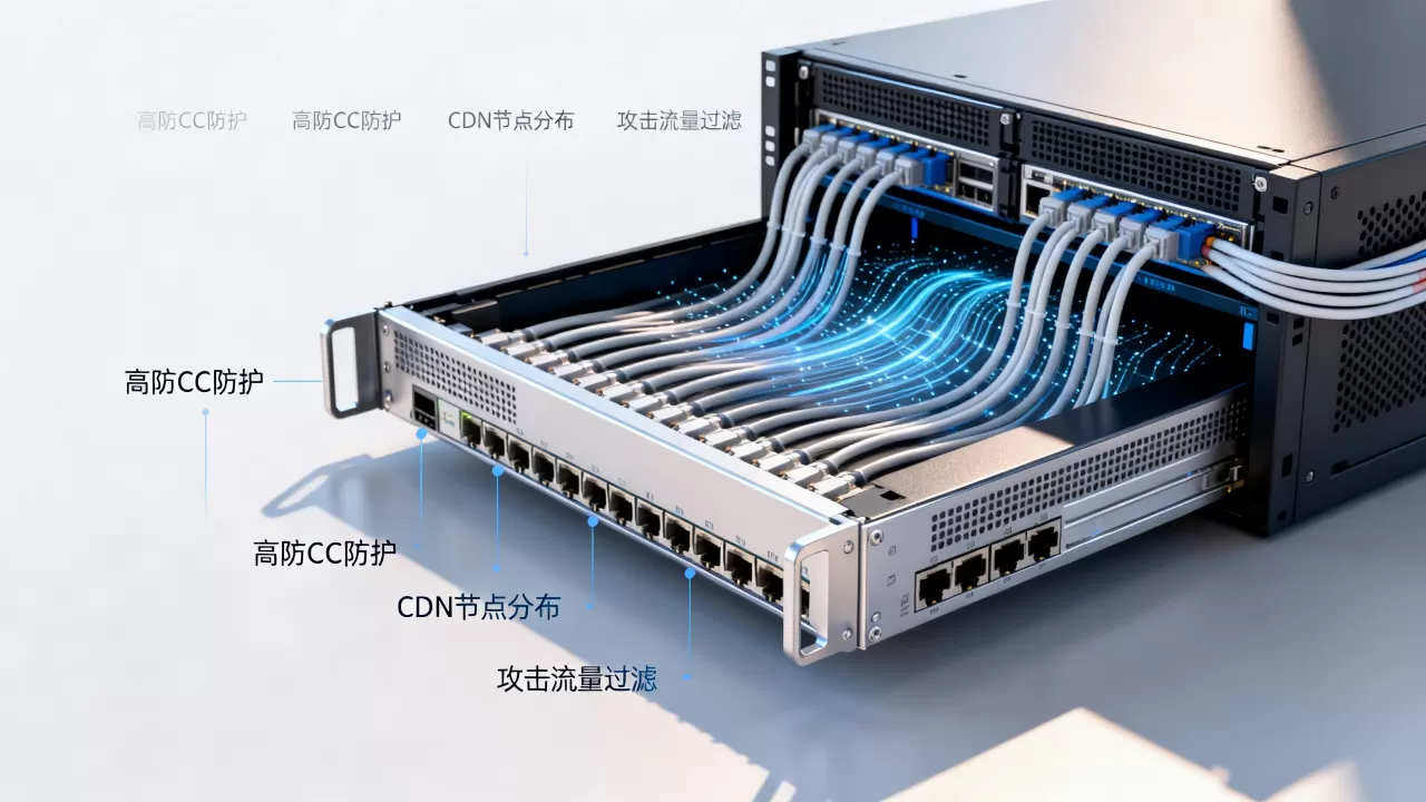 高防CC CDN如何防护？高防CDN防攻击原理
