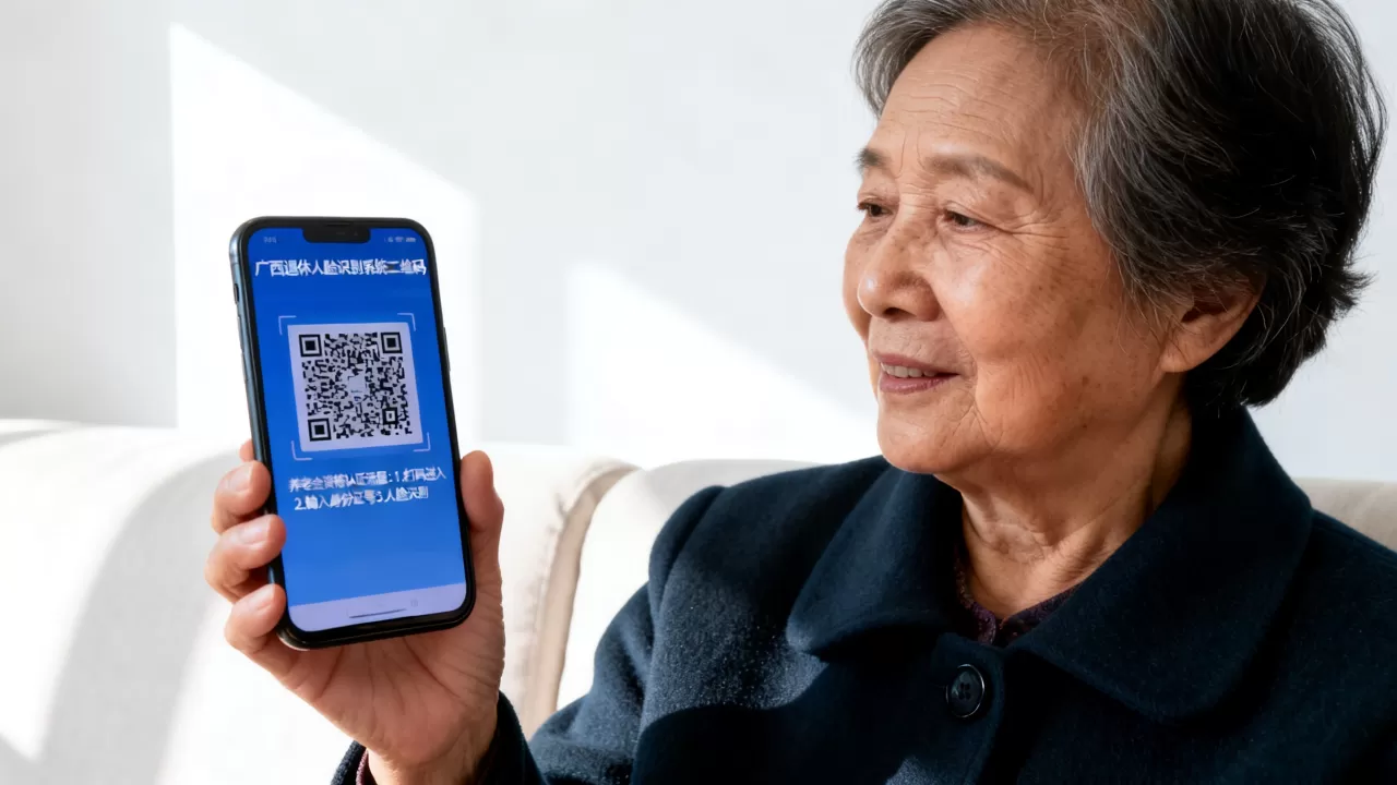广西退休人脸识别系统二维码怎么用?广西养老金资格认证最新流程 广西退休人脸识别系统二维码怎么用?广西养老金资格认证最新流程
