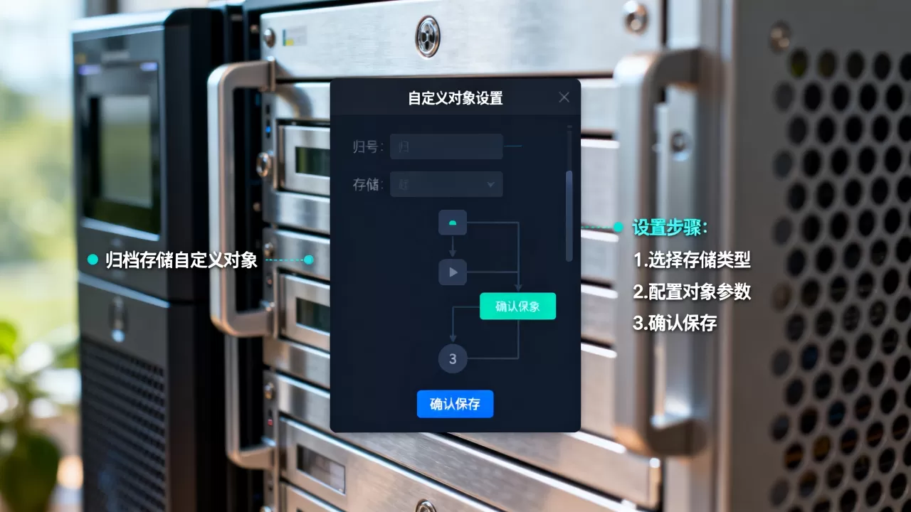 什么是归档存储自定义对象？归档存储自定义对象怎么设置