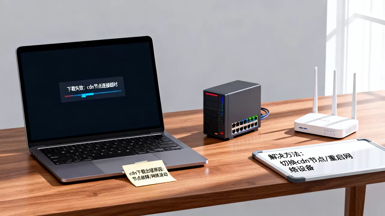 为什么下载出错cdn？下载出错cdn怎么解决