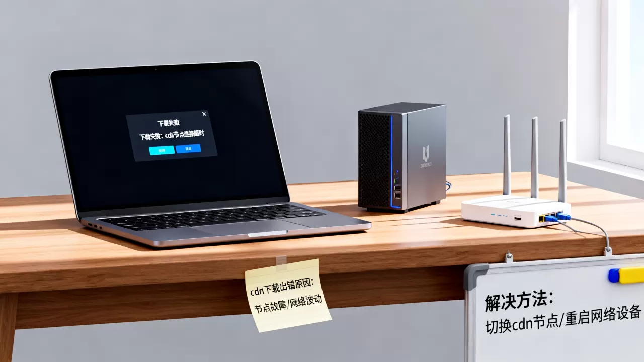 为什么下载出错cdn？下载出错cdn怎么解决
