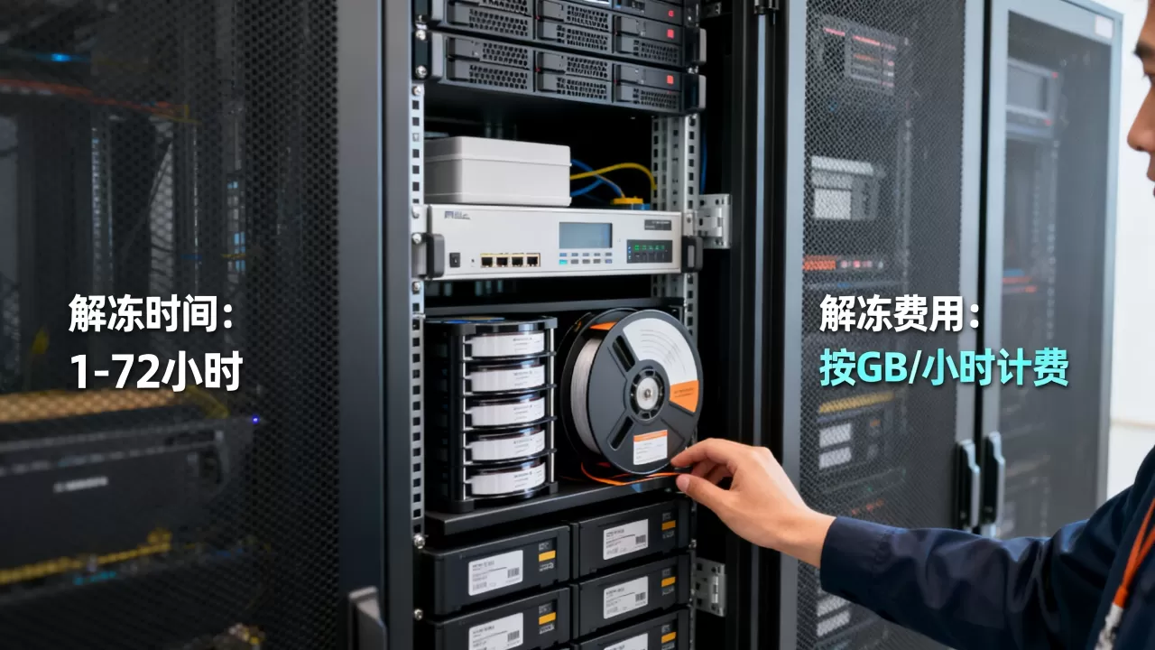 归档存储解冻要多久?阿里云归档存储解冻费用 归档存储解冻要多久?阿里云归档存储解冻费用