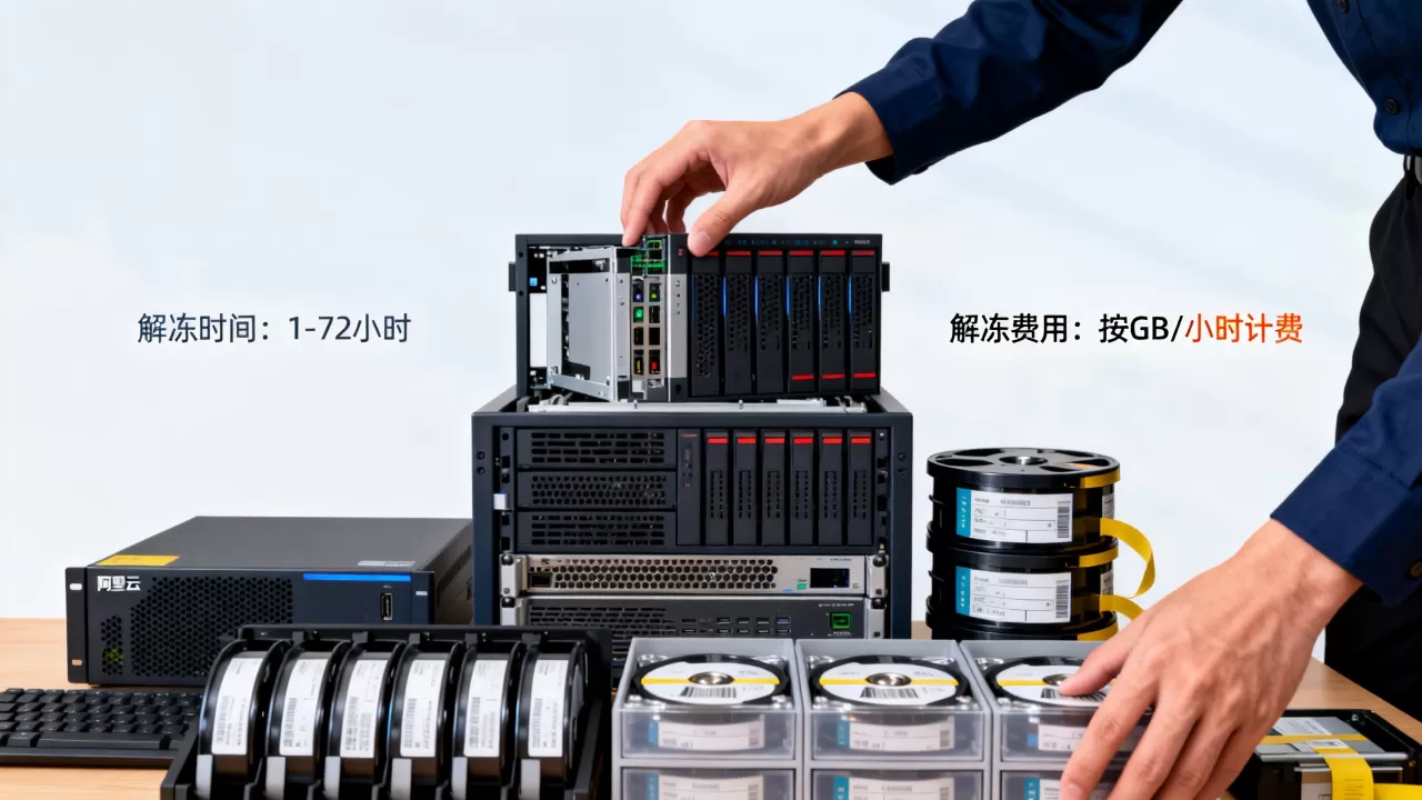 归档存储解冻要多久?阿里云归档存储解冻费用 归档存储解冻要多久?阿里云归档存储解冻费用