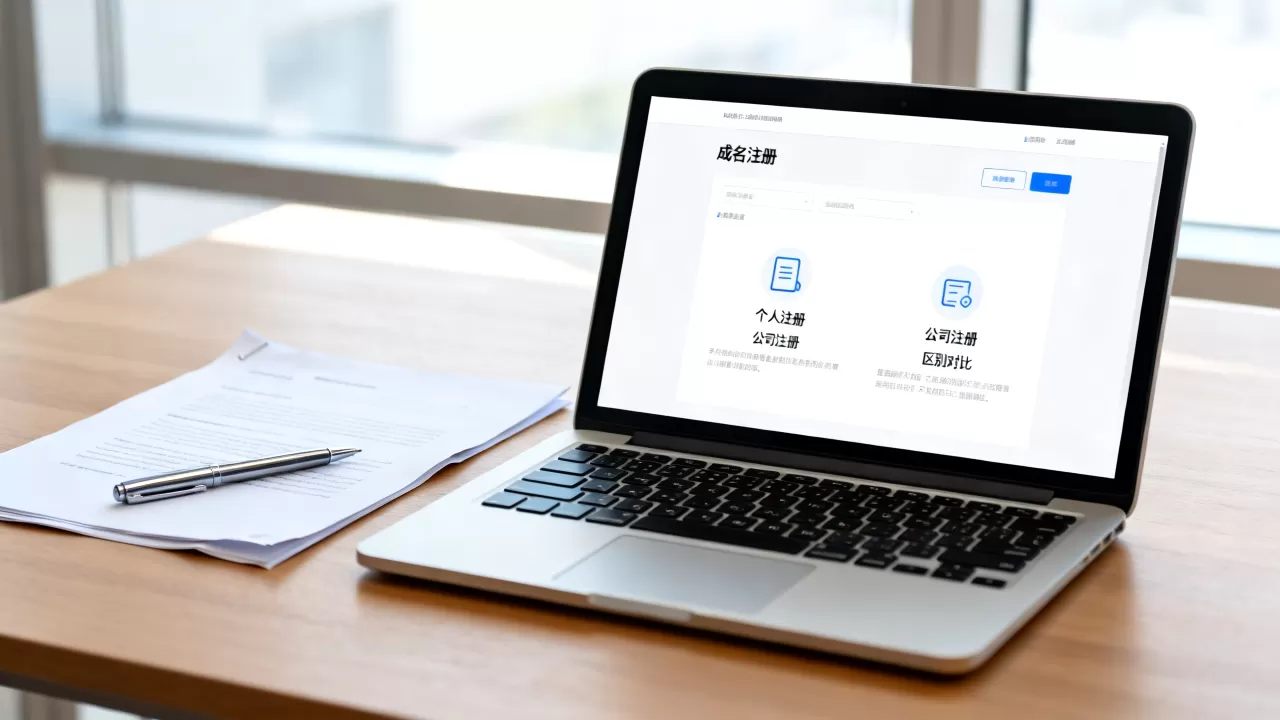 个人注册域名和公司注册域名有什么区别？个人域名和公司注册域名哪个好