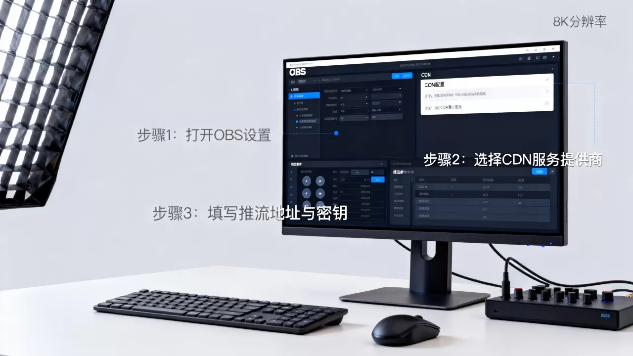 obs推流cdn怎么设置?obs推流cdn配置教程 obs推流cdn怎么设置?obs推流cdn配置教程