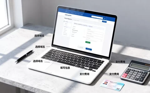 个人如何注册.com域名？域名注册流程及费用详解