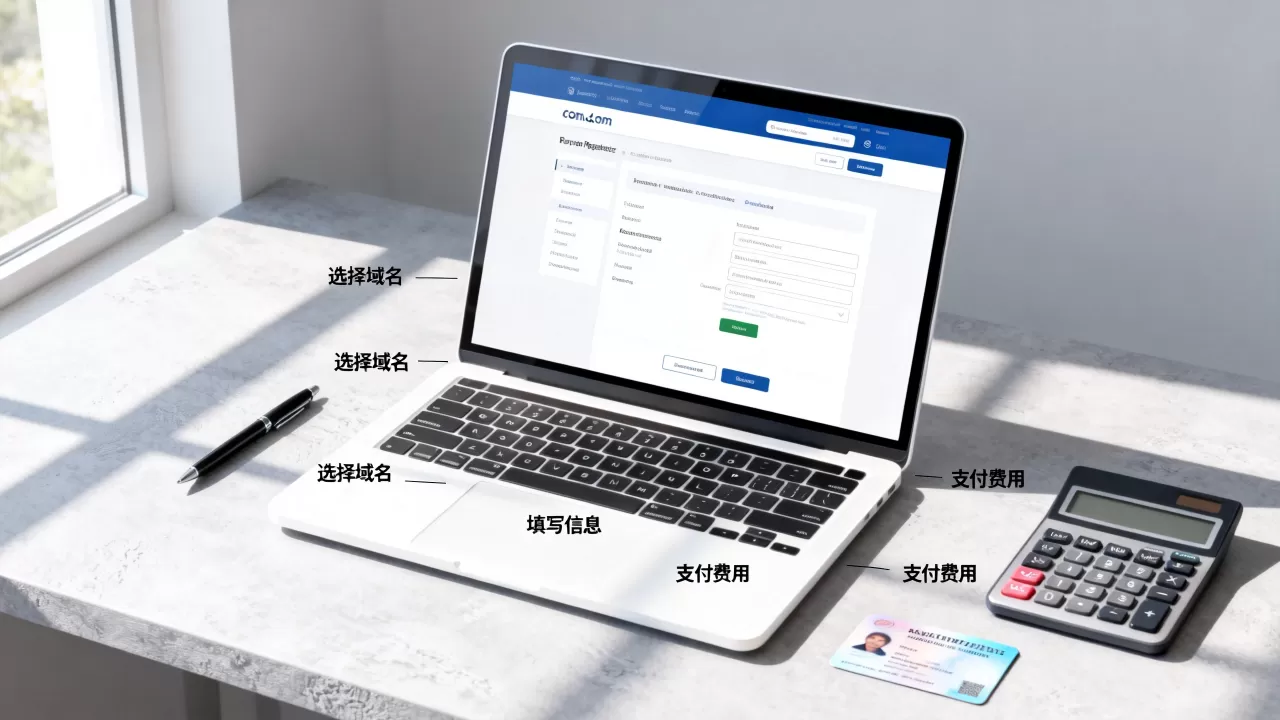 个人如何注册.com域名?域名注册流程及费用详解 个人如何注册.com域名?域名注册流程及费用详解