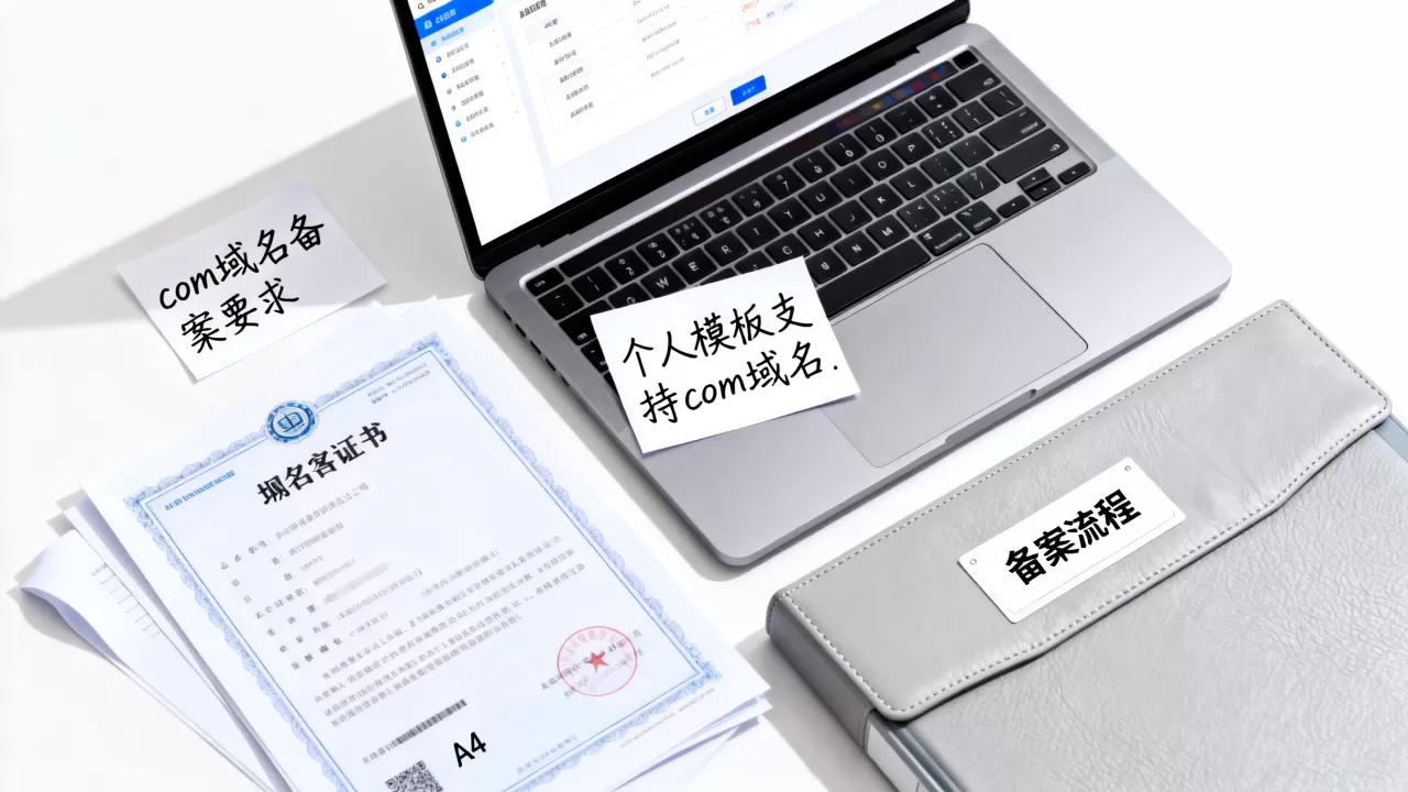 个人模板支持com域名么?com域名备案要求有哪些 个人模板支持com域名么?com域名备案要求有哪些