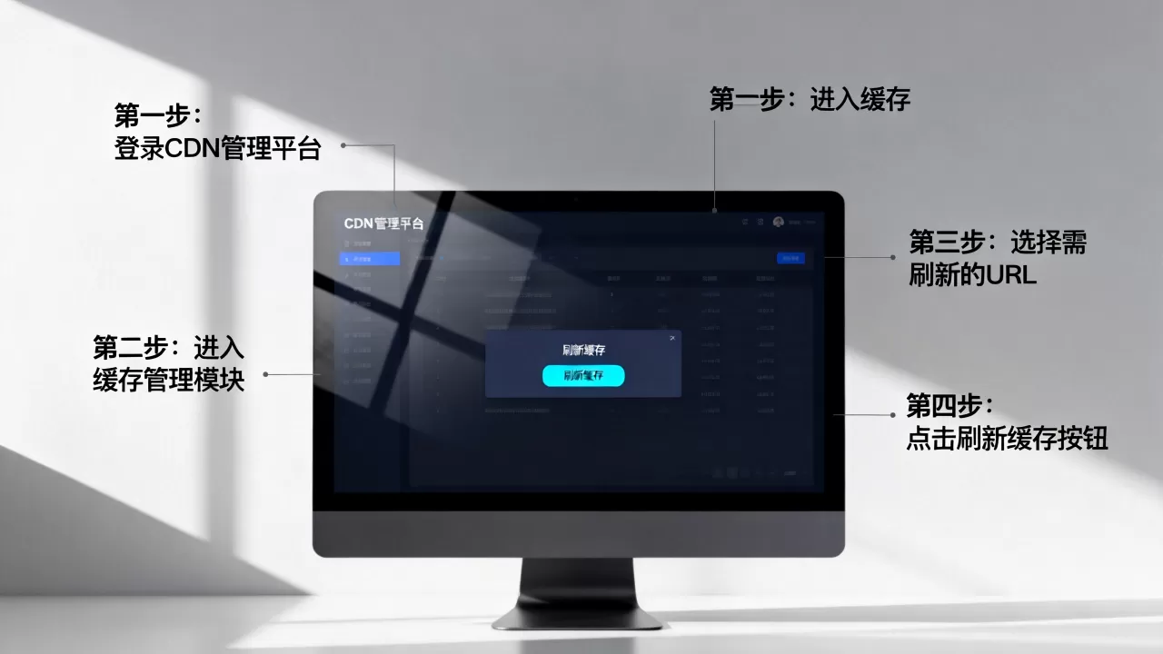 CDN刷新缓存怎么操作？CDN刷新缓存多久生效