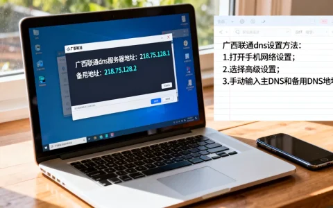 广西联通dns服务器地址是多少？广西联通dns设置方法