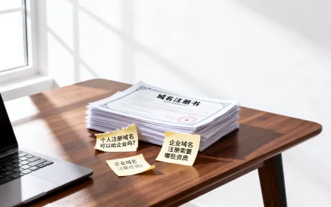 个人注册域名可以给企业吗？企业域名注册需要哪些资质