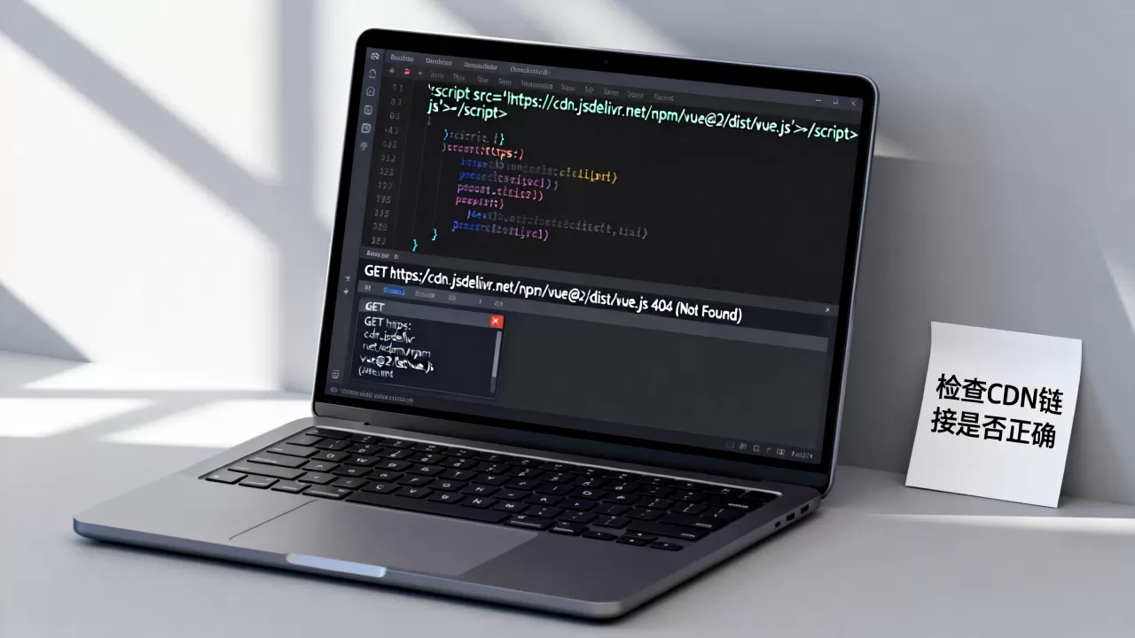 Vue如何导入JS CDN?vue引入cdn链接报错404怎么解决 Vue如何导入JS CDN?vue引入cdn链接报错404怎么解决