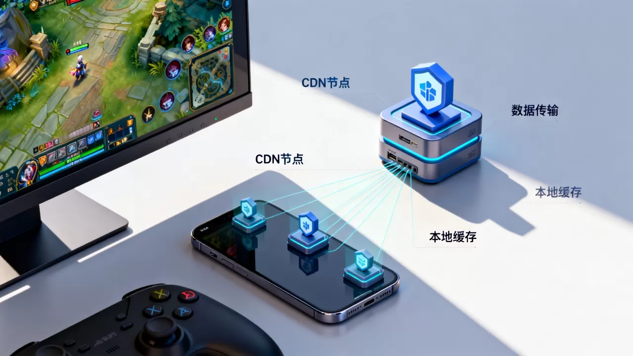 cdn游戏加速技术是什么原理？cdn游戏加速技术怎么用
