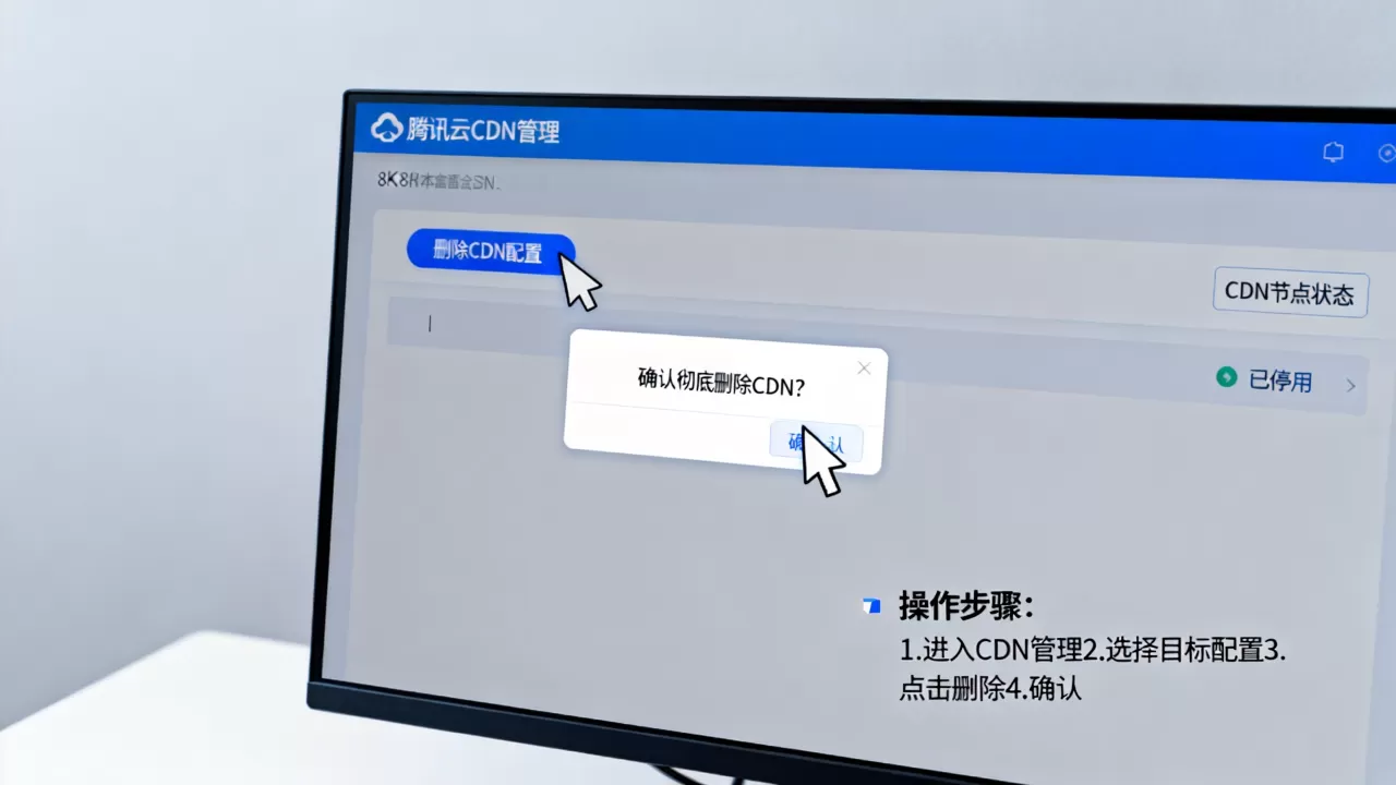 如何删除腾讯云CDN?腾讯云CDN怎么彻底删除 如何删除腾讯云CDN?腾讯云CDN怎么彻底删除