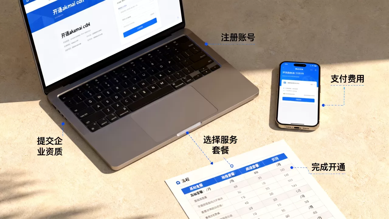 akamai cdn怎么开通？akamai cdn开通流程和费用详解